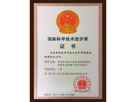 國家科學(xué)技術(shù)進(jìn)步獎(jiǎng)